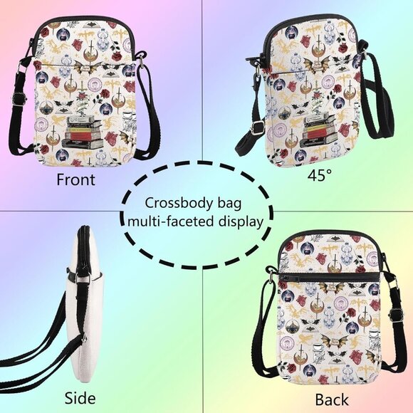 Stylish Starlight Crossbody - Adjustable Messenger Bag for Daily Essentials - Picture 3 of 7